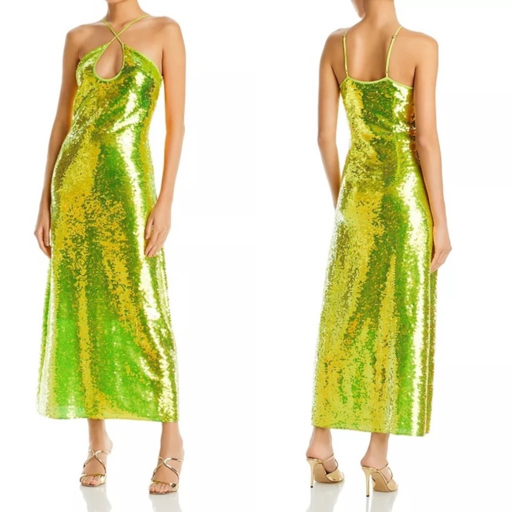 Cult Gaia Lily Sequin Maxi Dress